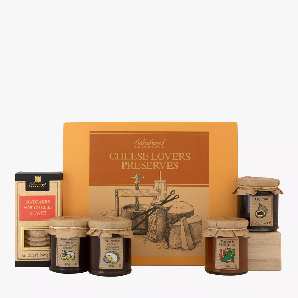 Edinburgh Preserves Cheese Lovers Preserves Gift Box 905g